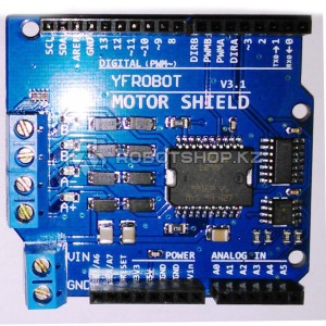 Motor Driver Shield L298P для Arduino