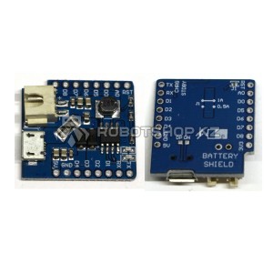 Battery Shield V1.1.0 For WEMOS D1 mini